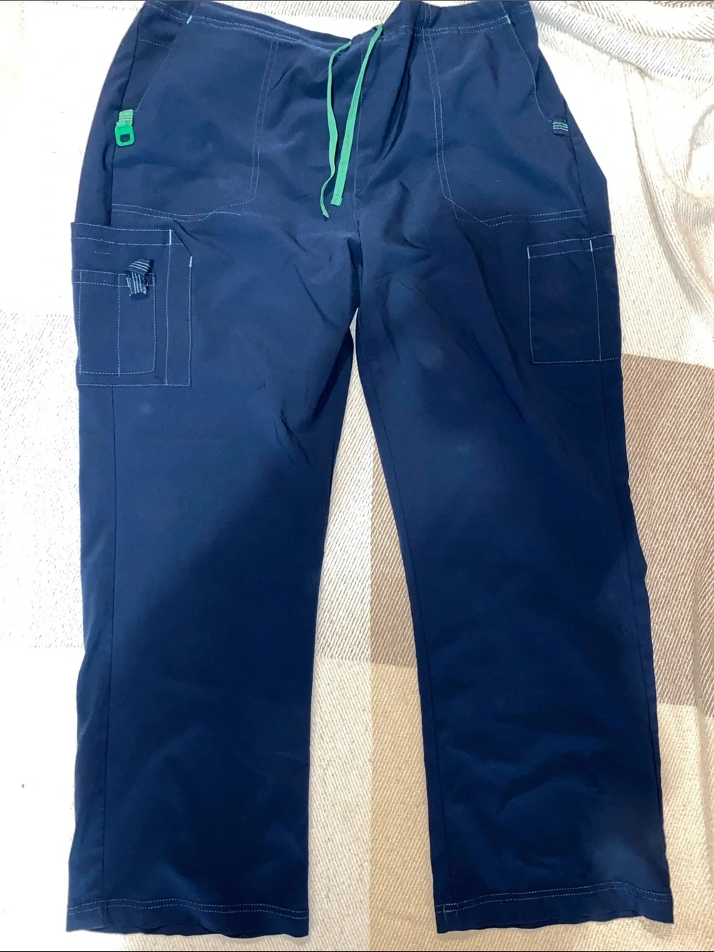 Womens navy carhartt scrub bottoms